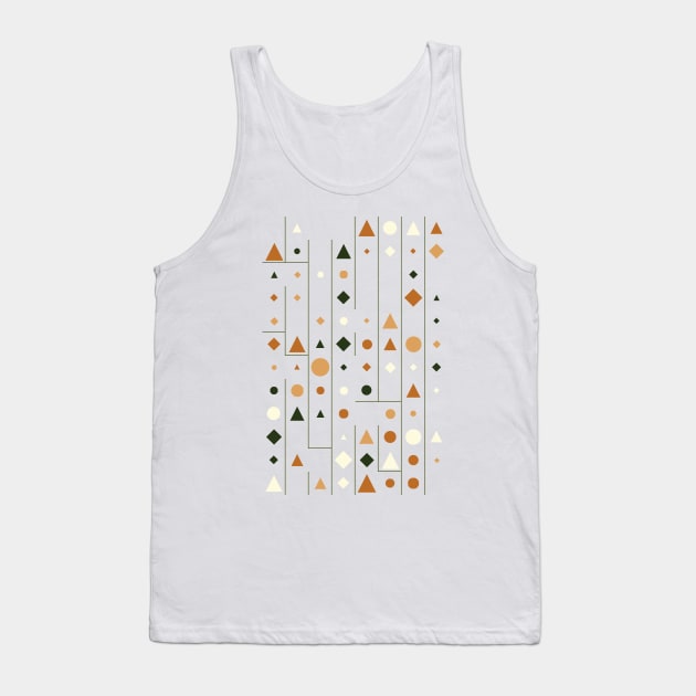 Amazing Geometric Animated Pattern #18 Tank Top by Trendy-Now